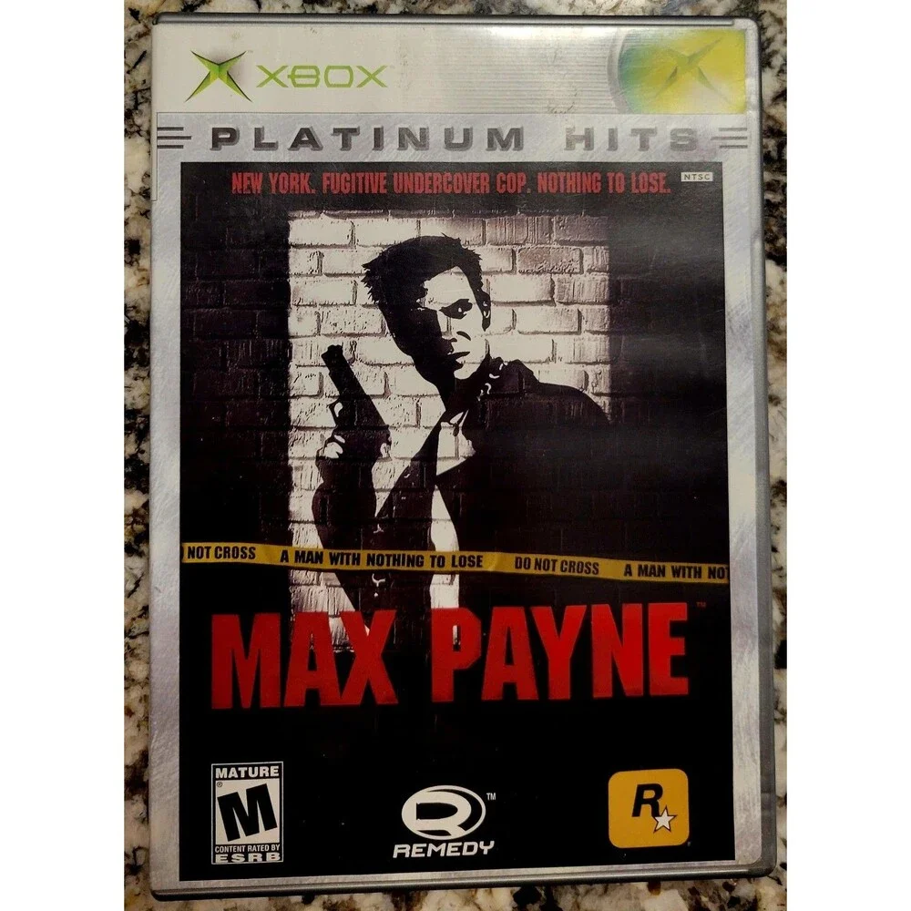 OG Xbox: Max Payne Platinum Hits/Complete/ Manual/Tested & Working/Fast Shipping